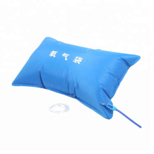 Portable oxygen mask breathing pillow bag